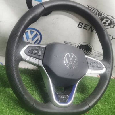 Volkswagen MK8 GTE Steering Wheel With Airbag (No Warranty)